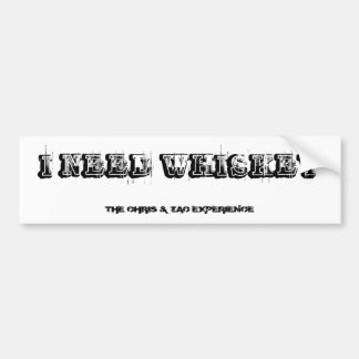 Autocollant De Voiture Adhésif pour pare-chocs de WHISKEY