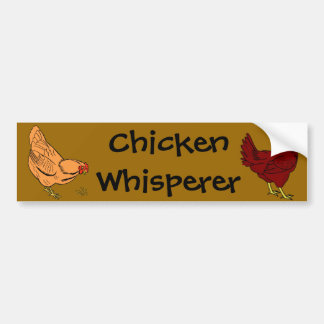 Autocollant De Voiture Adhésif pour pare-chocs de Whisperer de poulet