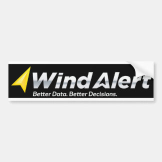 Autocollant De Voiture Adhésif pour pare-chocs de WindAlert !