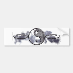 Autocollant De Voiture Adhésif pour pare-chocs de Yin Yang