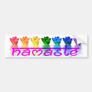 Autocollant De Voiture Adhésif pour pare-chocs de yoga de Namaste