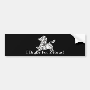 Autocollant De Voiture Adhésif pour pare-chocs de zèbre