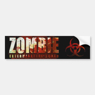 Autocollant De Voiture Adhésif pour pare-chocs de zombi