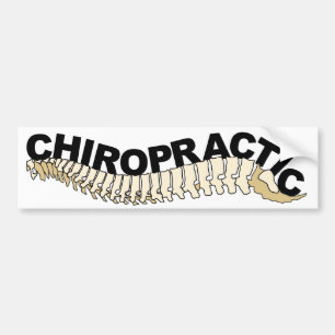 Autocollant De Voiture Adhésif pour pare-chocs d'épine de chiropractie