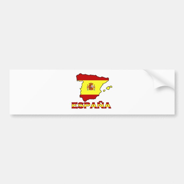 Autocollant De Voiture Adhésif pour pare-chocs d'España (Devant)