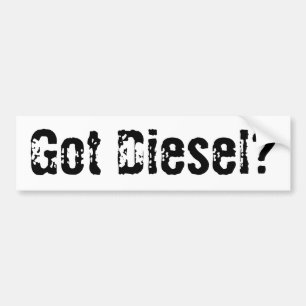 Autocollant De Voiture Adhésif pour pare-chocs diesel obtenu