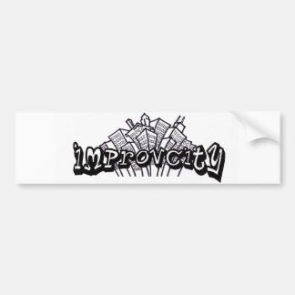 Autocollant De Voiture Adhésif pour pare-chocs d'ImprovCity