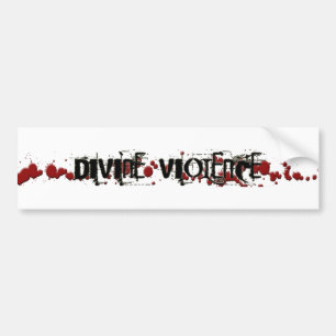 Autocollant De Voiture Adhésif pour pare-chocs divin de violence