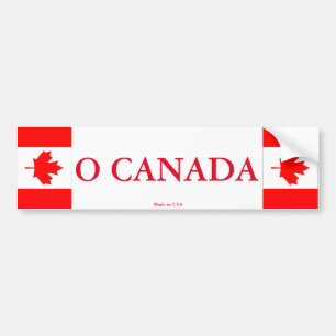 Autocollant De Voiture Adhésif pour pare-chocs d'O Canada