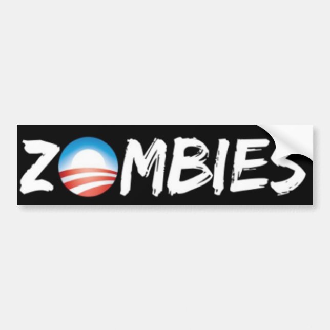 Autocollant De Voiture adhésif pour pare-chocs d'obama (Devant)