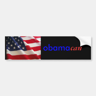 Autocollant De Voiture Adhésif pour pare-chocs d'Obama