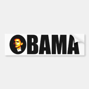 Autocollant De Voiture Adhésif pour pare-chocs d'Obama