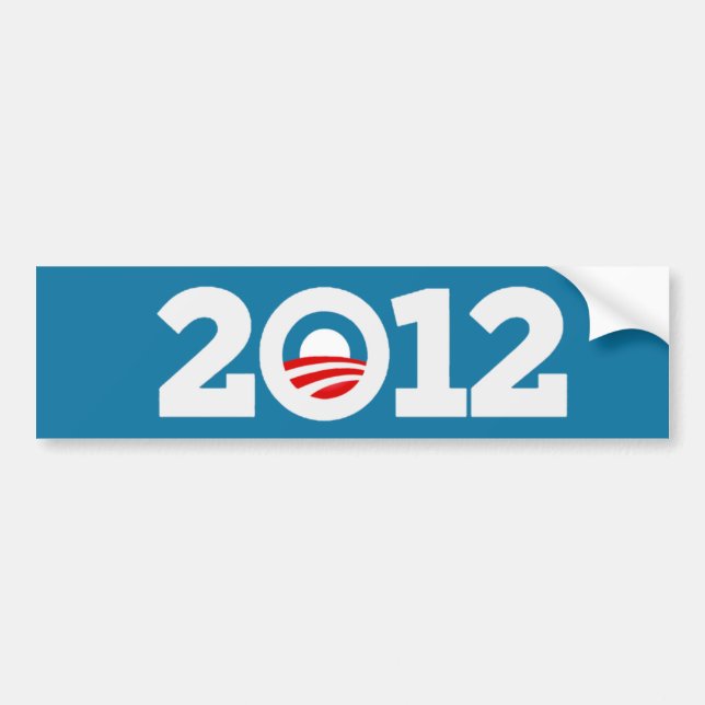 Autocollant De Voiture Adhésif pour pare-chocs d'Obama 12 (Devant)