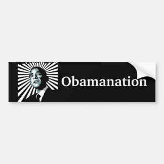 Autocollant De Voiture Adhésif pour pare-chocs d'Obamanation