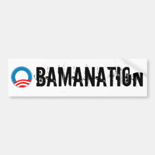 Autocollant De Voiture Adhésif pour pare-chocs d'OBAMANATION