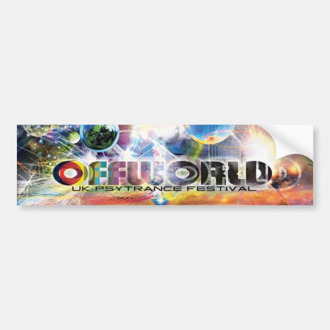 Autocollant De Voiture Adhésif pour pare-chocs d'OFFWORLD (Devant)