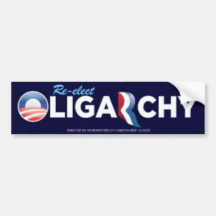 Autocollant De Voiture Adhésif pour pare-chocs d'oligarchie d'Obamny