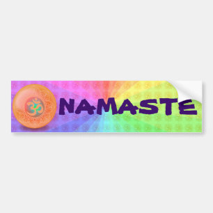 Autocollant De Voiture Adhésif pour pare-chocs d'OM NAMASTE