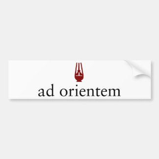Autocollant De Voiture Adhésif pour pare-chocs d'Orientem d'annonce