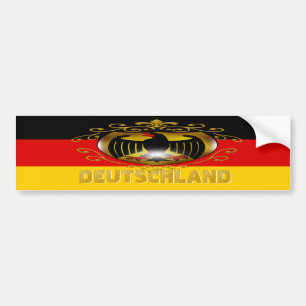 Autocollant De Voiture Adhésif pour pare-chocs du Deutschland