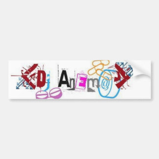 Autocollant De Voiture Adhésif pour pare-chocs du DJ AnEma