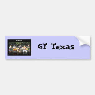 Autocollant De Voiture Adhésif pour pare-chocs du GT le Texas