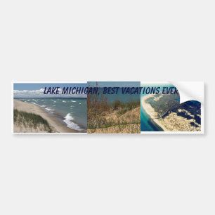Autocollant De Voiture Adhésif pour pare-chocs du lac Michigan