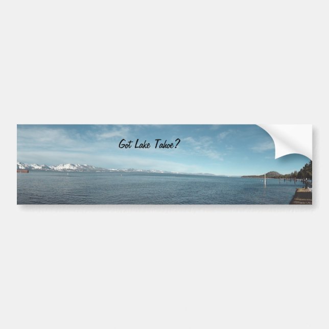 Autocollant De Voiture Adhésif pour pare-chocs du lac Tahoe (Devant)