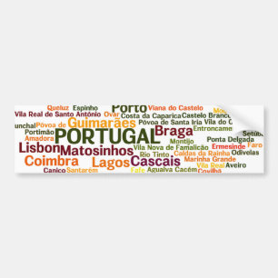 Autocollant De Voiture Adhésif pour pare-chocs du PORTUGAL