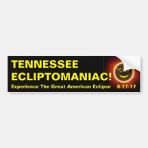 Adhésif pour pare-chocs du Tennessee Ecliptomaniac