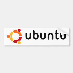 Autocollant De Voiture Adhésif pour pare-chocs d'Ubuntu