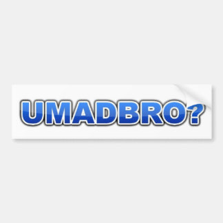 Autocollant De Voiture Adhésif pour pare-chocs d'UMADBRO