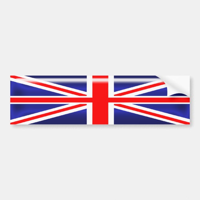 Autocollant De Voiture Adhésif pour pare-chocs d'Union Jack (Devant)