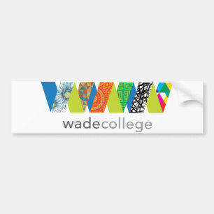 Autocollant De Voiture Adhésif pour pare-chocs d'université de Wade