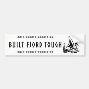 Autocollant De Voiture Adhésif pour pare-chocs dur établi de fjord