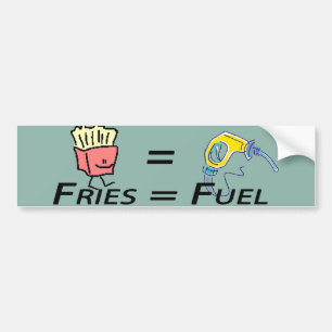 Autocollant De Voiture adhésif pour pare-chocs égal de carburant de
