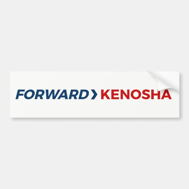 Autocollant De Voiture Adhésif pour pare-chocs en avant de Kenosha (Devant)