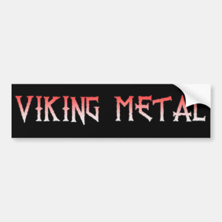 Autocollant De Voiture Adhésif pour pare-chocs en métal de Viking