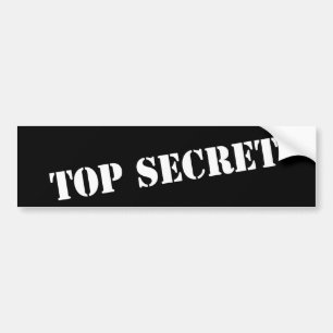 Autocollant De Voiture Adhésif pour pare-chocs extrêmement secret