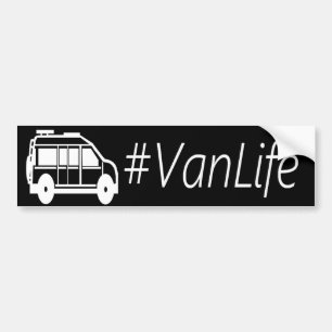 Autocollant De Voiture Adhésif pour pare-chocs foncé de #VANLIFE