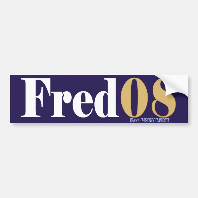 Autocollant De Voiture Adhésif pour pare-chocs Fred08 (Devant)