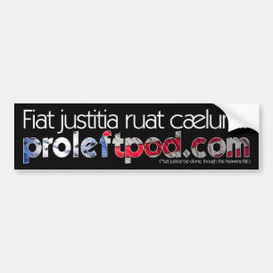 Autocollant De Voiture Adhésif pour pare-chocs - laissez la justice être