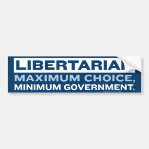 Autocollant De Voiture Adhésif pour pare-chocs libertaire