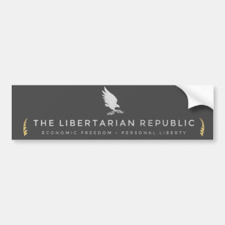 Autocollant De Voiture Adhésif pour pare-chocs libertaire de République