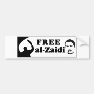 Autocollant De Voiture Adhésif pour pare-chocs libre d'Al-Zaidi -