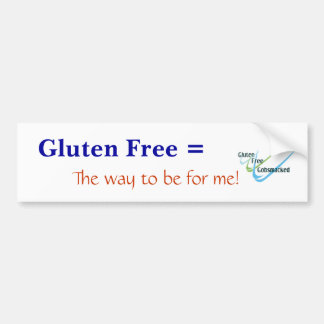 Autocollant De Voiture Adhésif pour pare-chocs libre de gluten -