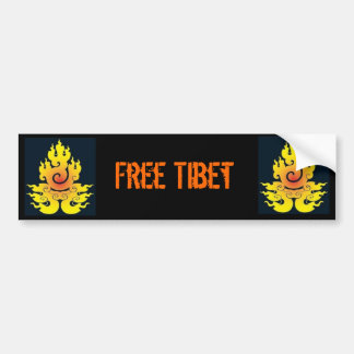 Autocollant De Voiture Adhésif pour pare-chocs libre du Thibet