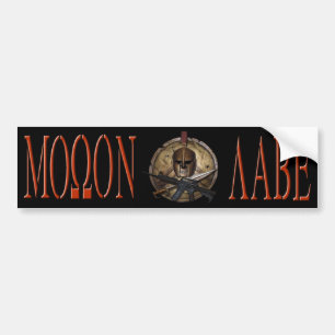 Autocollant De Voiture Adhésif pour pare-chocs M-4 spartiate de Molon