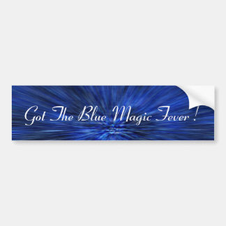AUTOCOLLANT DE VOITURE ADHÉSIF POUR PARE-CHOCS MAGIQUE BLEU