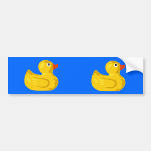 Autocollant De Voiture Adhésif pour pare-chocs mignon de canard